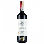 Вино Chateau Jacquet de la Grave Bordeaux красное сухое 13% 0.75л