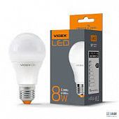 Лампа светодиодная Videx LED A60 8W E27 3000K