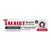 Зубная паста Lacalut Black&White 75мл