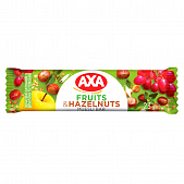 Батончик Axa зерновой с фруктами и орехами 23г