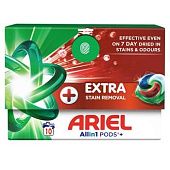 Капсулы для стирки Ariel Экстра выведение пятен All in1 Pods+ 10шт