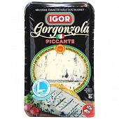 Сыр Igor горгонзола пиканте мягкий с голубой плесенью 48% 150г