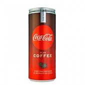 Напиток газированный Coca-Cola Plus Coffee с экстрактом кофе 250мл