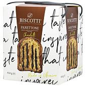 Панеттон Biscotti с шоколадной начинкой 950г