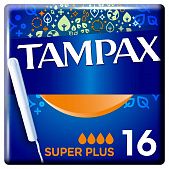 Тампоны Tampax Super Plus 16шт