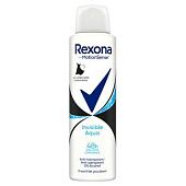 Антиперспирант аэрозольный Rexona Invisible Aqua 150мл