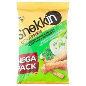 Сухарики Snekkin со вкусом сметаны с зеленью 150г