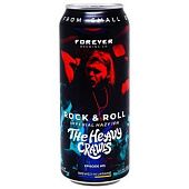 Пиво Forever Rock&Roll светлое нефильтрованное 7,5% 0,5л