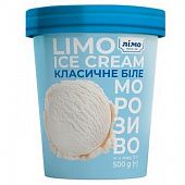 Мороженое Лімо Ice Cream классическое белое 500г