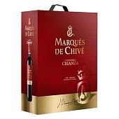 Вино Marques de Chive красное сухое 9-13% 3л