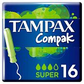 Тампоны Tampax Compak Super с аппликатором 16шт