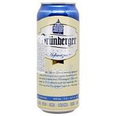 Пиво Grunberger Hefeweizen светлое 5% 0,5л