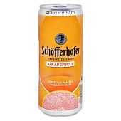 Пиво Schofferhofer Grapefruit світле 2,5% 0,33л