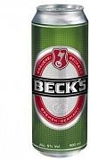 Пиво Beck's светлое 0,5л ж/б