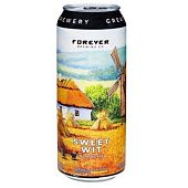 Пиво Volynski Browar Forever Sweet Wit пшеничное светлое нефильтрованное 4,5% 0,5л