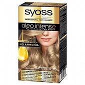 Краска для волос без аммиака Syoss Oleo Intense с маслом Арганы 8-05 Бежевый блонд 115мл