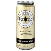 Пиво Warshteiner Premium светлое 4,8% 0,5л