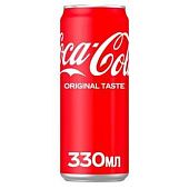 Напиток газированный Coca-Cola 0,33л