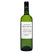 Вино Chateau Minvielle Cuvee du Capitaine Bordeaux белое сухое 12,5% 0,75л