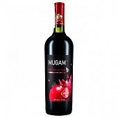 Вино Mugam гранатовое красное сладкое 16% 0.75л