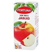 Сок Fortuna яблочный 200мл