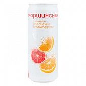 Вода Моршинська с ароматом апельсина и грейпфрута слабогазированная 0,33л