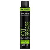 Шампунь сухой Syoss Anti-Grease для жирных волос 200мл