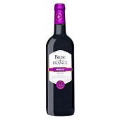 Вино Brise de France Merlot красное сухое 13% 0,75л