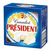 Сыр мягкий President Камамбер 60% 90г