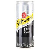 Напиток газированный Schweppes Club Soda 0,33л