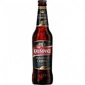 Пиво Krusovice Cerne темное 3,8% 0,5л