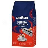 Кофе Lavazza Crema e Gusto Classico в зернах 1кг