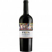 Вино Pava красное полусладкое 9,5-13% 0,75л