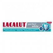 Зубная паста Lacalut Perfect White 75мл
