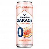 Пиво Garage Grapefruit светлое безалкогольное со вкусом грейпфрута 0,5л