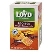 Чай травяной Loyd Ройбос с медом и мадагаскарской ванилью 2г*20шт