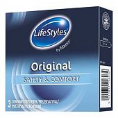 Презервативы LifeStyles Original латексные 3шт