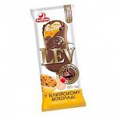 Мороженое Ласунка LEV маракуйя-чиа в бельгийском молочном шоколаде 80г