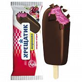 Мороженое Хрещатик плодово-ягодное в кондитерской глазури 80г