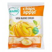 Чипсы Gadz яблочные сладкие 40г
