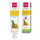 Зубная паста Splat Junior Juicy Мультифрукт защита от бактерий и кариеса детская 35мл