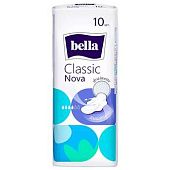 Прокладки гигиенические Bella Classic Nova Drainette с крылышками 10шт