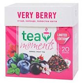 Чай фруктово-травяной Tea Moments Very Berry 1,7г*20шт