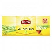 Чай черный Lipton Yellow Label 2г*25шт
