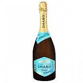 Вино игристое Shabo Charmat белое полусухое 10,5-13,5% 0,75л
