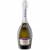 Вино игристое Marengo Brut Bianco белое 10-13,5% 0,75л