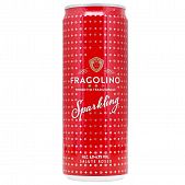Напиток винный игристый San Martino Fragolino Rosso красный полусладкый 6-6,9% 0,33л