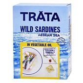 Сардины Trata дикого вылова в растительном масле 100г