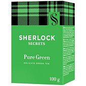 Чай зеленый Sherlock Secrets Pure Green крупнолистовой 100г