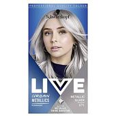 Краска для волос Live U71 Серебристый металлик